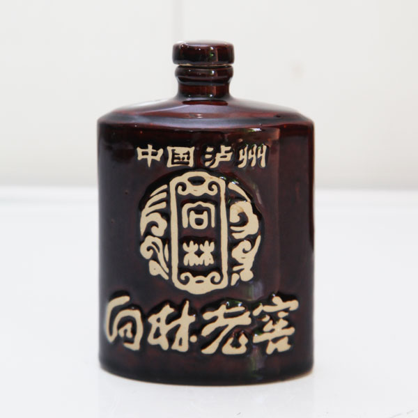 陝西向林老窖陶瓷小酒瓶