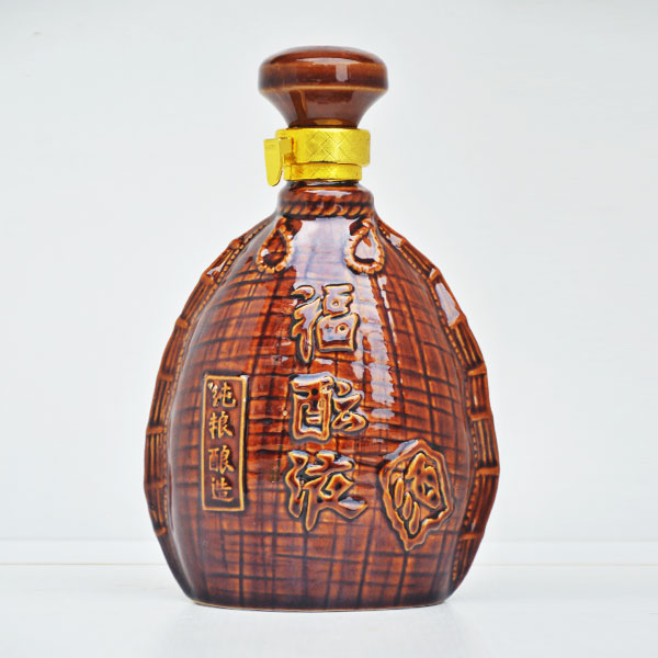 湖南定製福釀液陶瓷酒瓶