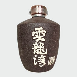 高檔雲龍灣陶瓷酒瓶